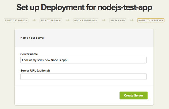 Node.js Create server