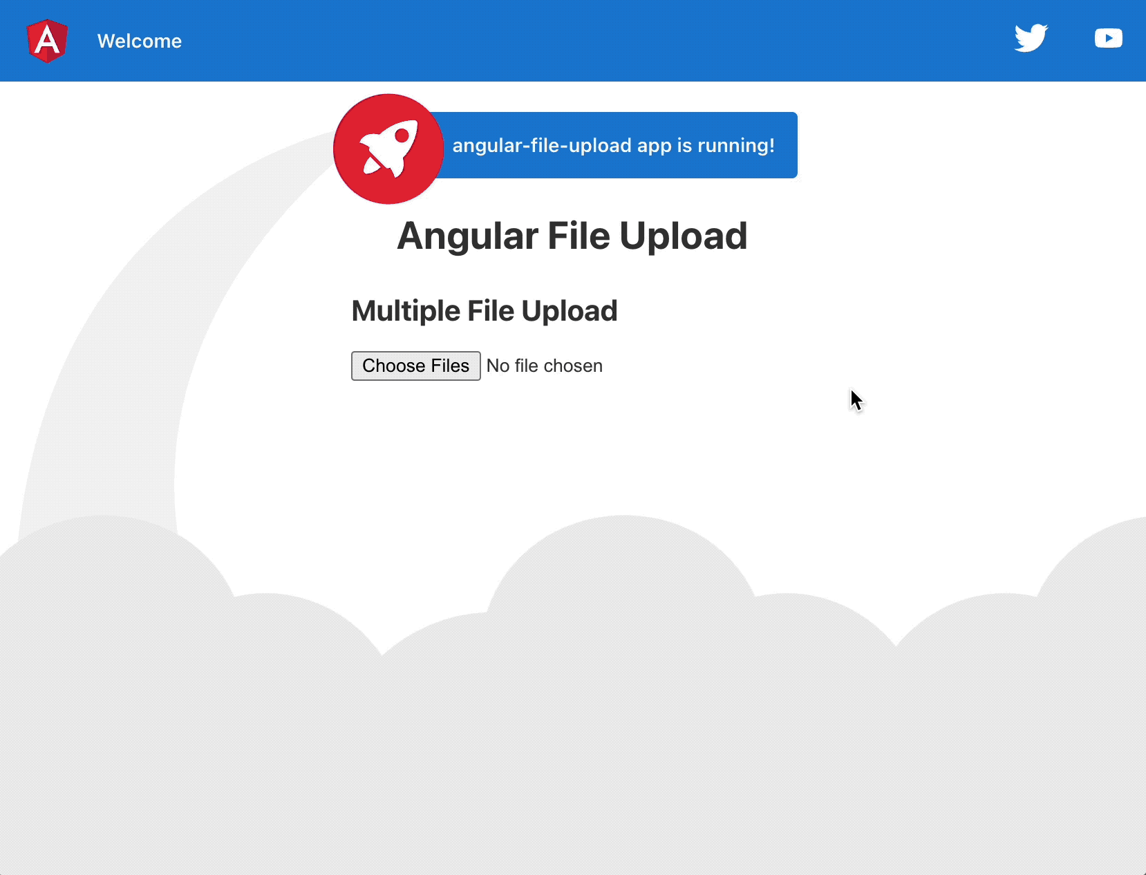 Multiple file uploading flow