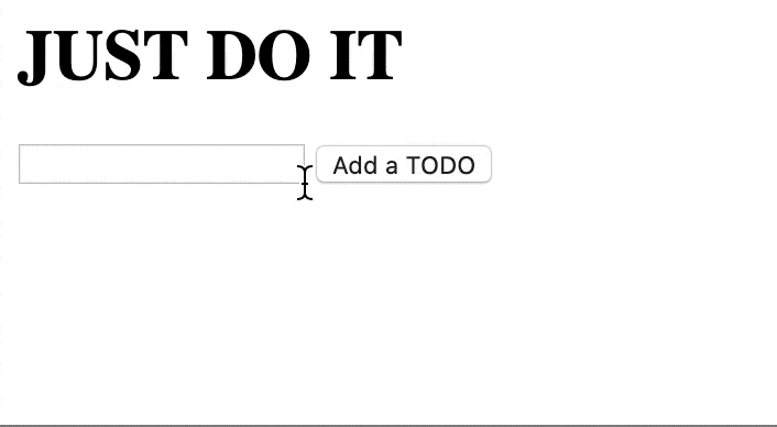 TODO list working
